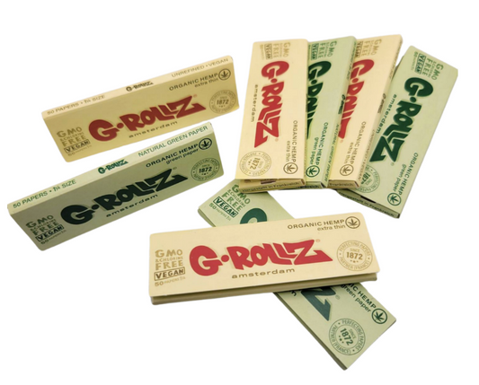 G-ROLLZ ORGANIC HEMP EXTRA THIN PAPRS 1 1/4 IN