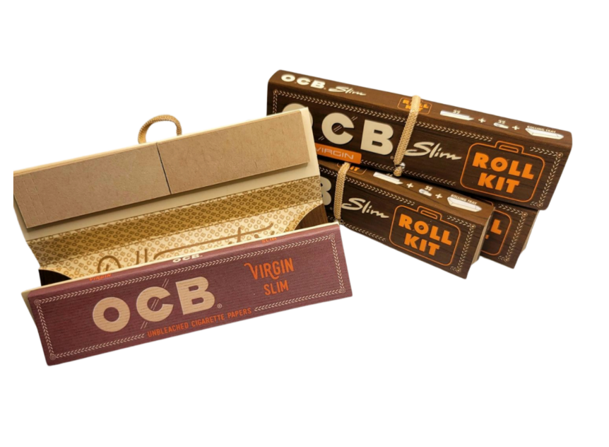 OCB VIRGIN SLIM ROLL KIT