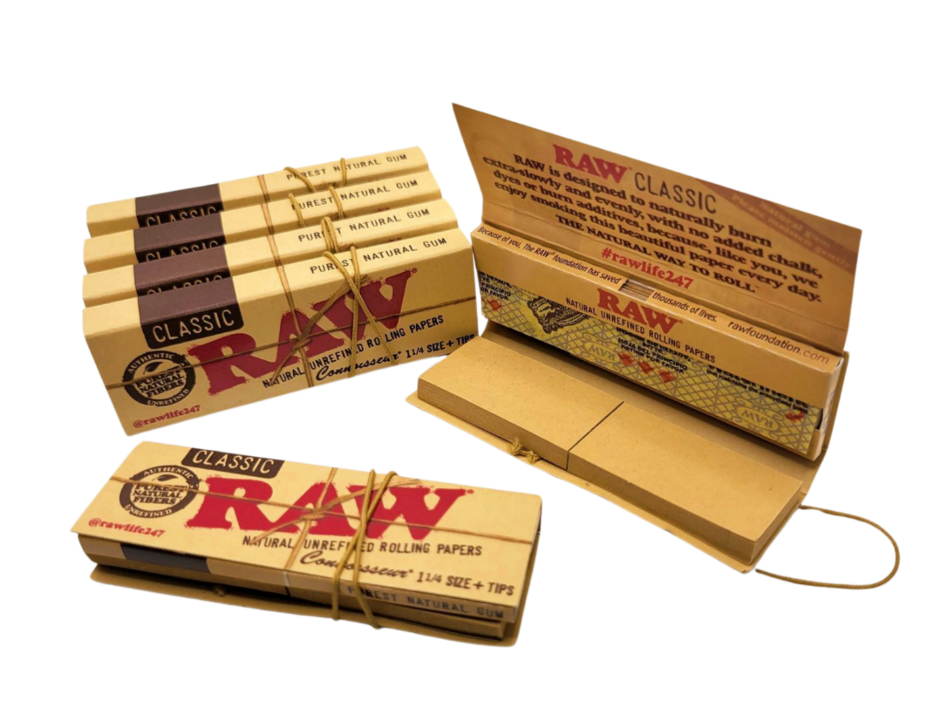 RAW (CLASSIC 1 1/4 SIZE + TIPS)